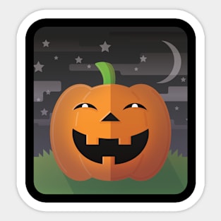 Happy Little Pumpkin Sticker